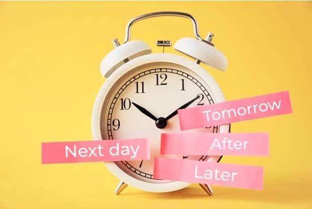 The meaning of Procrastination