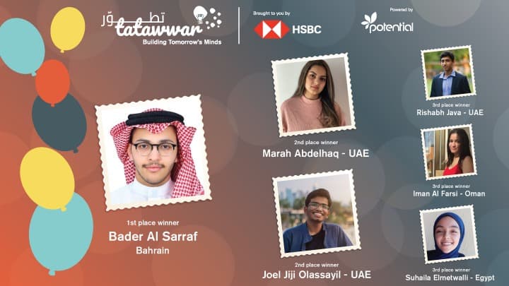 6 Tatawwar winners announced during online awards ceremony taking home cash and support